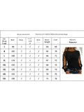 Long-sleeved loose round neck casual loose T-shirt