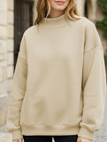 Pullover sweatshirt casual sweatshirt fleece top