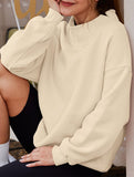 Pullover sweatshirt casual sweatshirt fleece top