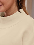 Pullover sweatshirt casual sweatshirt fleece top