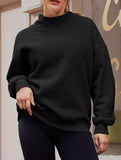 Pullover sweatshirt casual sweatshirt fleece top