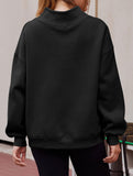 Pullover sweatshirt casual sweatshirt fleece top