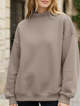 Pullover sweatshirt casual sweatshirt fleece top