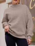 Pullover sweatshirt casual sweatshirt fleece top