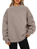 Pullover sweatshirt casual sweatshirt fleece top
