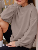Pullover sweatshirt casual sweatshirt fleece top