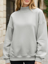 Pullover sweatshirt casual sweatshirt fleece top
