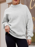 Pullover sweatshirt casual sweatshirt fleece top