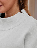 Pullover sweatshirt casual sweatshirt fleece top