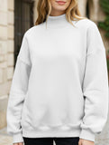 Pullover sweatshirt casual sweatshirt fleece top