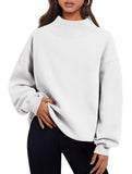 Pullover sweatshirt casual sweatshirt fleece top