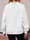 Pullover sweatshirt casual sweatshirt fleece top