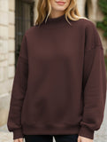Pullover sweatshirt casual sweatshirt fleece top