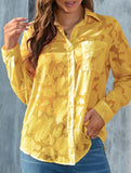 Loose casual oversized hollow shirt