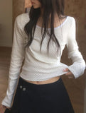 Casual T-shirt, long-sleeved base layer top
