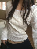 Casual T-shirt, long-sleeved base layer top