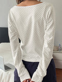 Casual T-shirt, long-sleeved base layer top