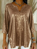 Sparkling Christmas Long-Sleeved Top