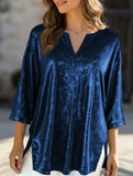 Sparkling Christmas Long-Sleeved Top