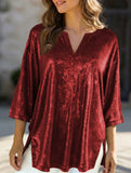 Sparkling Christmas Long-Sleeved Top