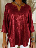 Sparkling Christmas Long-Sleeved Top