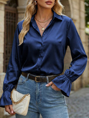 Satin Silk Long Sleeve Business Shirt_CWTBLL02273