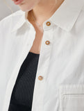 Classic Lapel Long Sleeve Office Shirt_CWTBLL02359