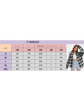 Plaid Loose Fit Long Sleeve Shirt Jacket_CWTBLL02362