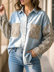 Leopard Print Pocket Shirt Jacket_CWTBLL02369