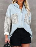 Leopard Print Pocket Shirt Jacket_CWTBLL02369
