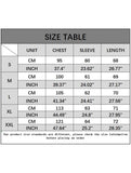 Color contrast patchwork V-neck long sleeve Tshirt