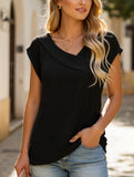 DESIGN SENSE DIAGONAL COLLAR FASHION CASUAL SHIRT