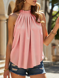Solid Sleeveless Blouse – Minimalist Chic for Everyday Style