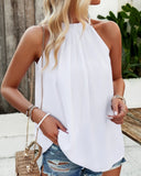 Solid Sleeveless Blouse – Minimalist Chic for Everyday Style
