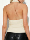 Halter Backless Sleeveless Top_CWTHT00110