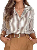 Women's striped casual shirt with pockets_CWTSTL01211