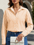 Women's striped casual shirt with pockets_CWTSTL01211