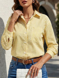 Women's striped casual shirt with pockets_CWTSTL01211