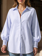 Striped Loose Casual Cover-up Beachwear_CWTSTL01212