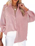 Striped Loose Casual Cover-up Beachwear_CWTSTL01212