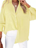 Striped Loose Casual Cover-up Beachwear_CWTSTL01212