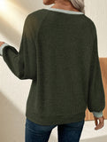 Color-blocked casual loose knit top for women_CWTSTL01256