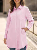 New long-sleeved casual shirt for women