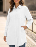 New long-sleeved casual shirt for women