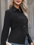 Women's fashionable casual cardigan shirt_CWTSTL01263