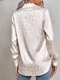 Women's Leopard Print Jacquard Collared Shirt_CWTSTL01264