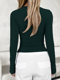 Women's base layer top with long-sleeved T-shirt