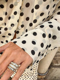 Stylish and versatile polka dot blouse for women_CWTSTL01288