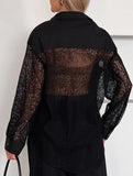 Elegant white lace-trimmed collared women's blouse_CWTSTL01309