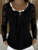 Lace Elegant Pullover Lace Shirt for Women